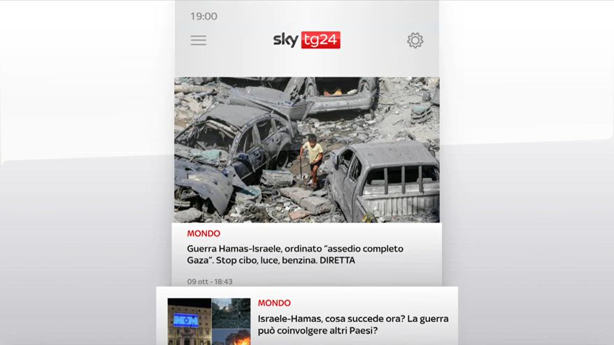 I Titoli Del Ottobre Di Skytg Edizione Delle Video Sky