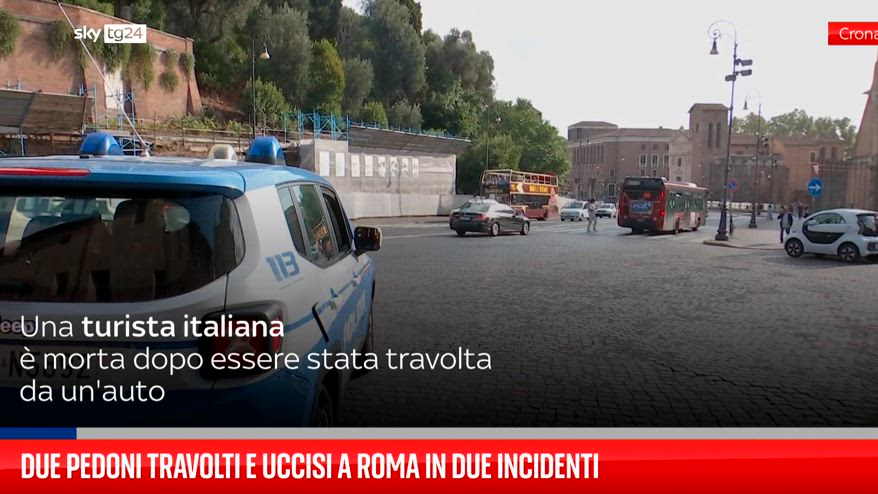 Due Pedoni Travolti E Uccisi A Roma In Due Incidenti Video Sky