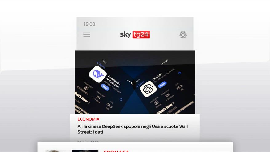 I Titoli Di Sky Tg Del Gennaio Edizione Delle Video Sky