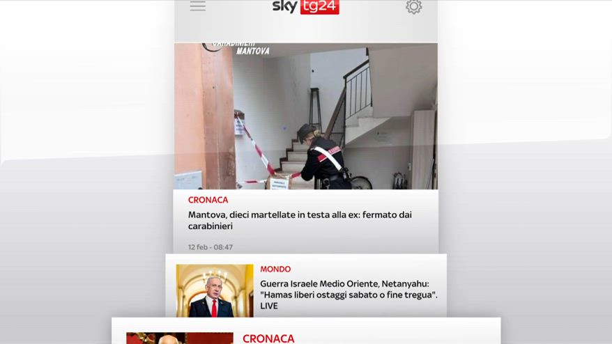 I Titoli Di Sky Tg Del Febbraio Edizione H Video Sky