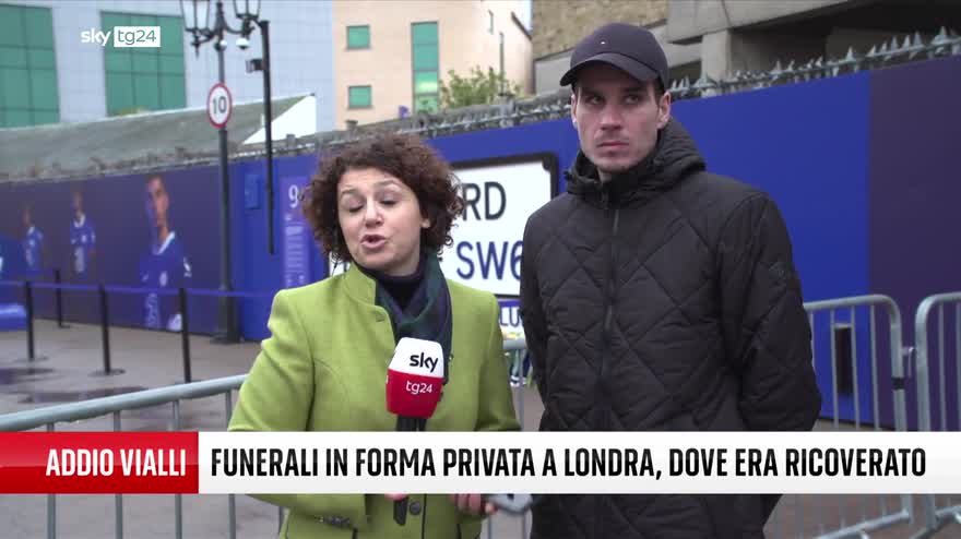 Addio A Vialli Funerali In Forma Privata A Londra Video Sky