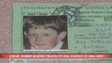 Bimbo muore nel cantiere del padre