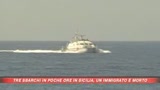 Sicilia, tre sbarchi in poche ore