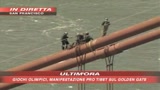 Torcia olimpica senza pace