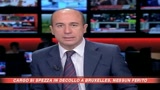 Bruxelles, aereo si spezza in due