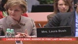 Agenda romana per Laura Bush 