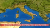 Ragazzo disperso nel lago d'Iseo