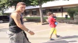 Totti, primi calci al pallone