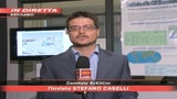 Escono dalla tenda i due alpinisti 