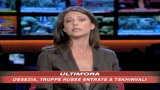 Ossezia, truppe russe a Tskhinvali