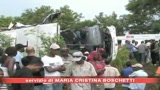 Frontale tra bus a Santo Domingo