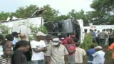 Frontale tra bus a Santo Domingo