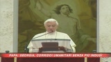 Georgia, nuovo richiamo del Papa