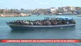 21/08/2008 - Lampedusa, nuovo sbarco di immigrati