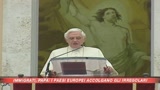 31/08/2008 - Immigrazione, appello del Papa: Servono politiche efficaci