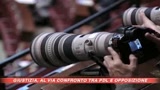 Giustizia, via al confronto tra Pdl e opposizione