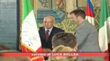 Napolitano riceve gli atleti di Pechino