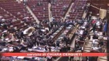 Ritorno a scuola tra le polemiche, Scontro Gelmini-Bossi 