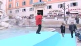 Liza Minnelli, show davanti alla fontana di Trevi