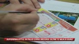 Superenalotto, in palio cifra record di oltre 72 mln di euro