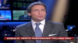 Somalia, ferito operatore Onu italiano