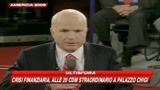 Obama-McCain, nuovoo duello con scambio d'accuse sulla crisi