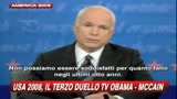 Obama-McCain: l'appello dei duellanti