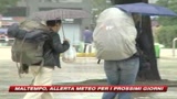 Pioggia e vento: arriva il maltempo