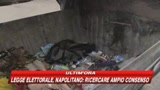 Roma, nascosti tutta la notte nel cassonetto
