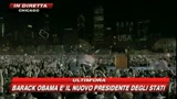 Chicago, 4 novembre, Obama: Il cambiamento è arrivato