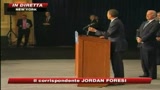 10/11/2008 - Attesa per il primo faccia a faccia tra Obama e Bush
