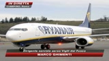 Atterraggio d'emergenza per volo Ryanair