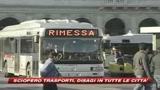Sciopero trasporti, sindacati: adesione oltre l'80 per cento