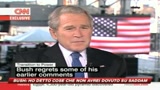 12/11/2008 - Bush fa un mea culpa: non dovevo dire certe cose su Saddam