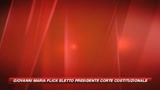 Consulta, Flick eletto nuovo presidente