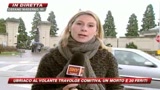 Auto contromano nel Milanese investe 28 persone: un morto