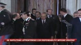 Crisi, appello di Napolitano: favorire crescita mercati
