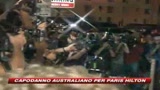 Capodanno australiano per Paris Hilton