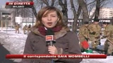 09/01/2009 - Milano: l'esercito spala la neve, nel weekend arriva il gelo