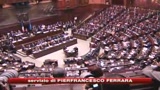Piano anticrisi, oggi la fiducia. Polemica Berlusconi-Fini