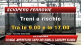 23/01/2009 - Sciopero ferrovieri, treni a rischio dalle 9 alle 17 