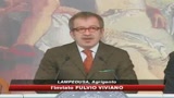 Lampedusa, tensione e tafferugli davanti Cpa