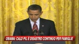 30/01/2009 - Usa, crolla il Pil: -3,8 per cento. Obama: un disastro