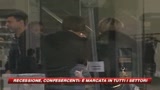 Confesercenti: Recessione su tutti i fronti