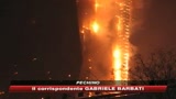 10/02/2009 - Pechino, incendio devasta hotel: un morto e sei feriti
