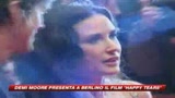 Berlino, lacrime di gioia per Demi Moore