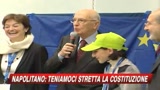 Napolitano difende la Costituzione: teniamocela stretta