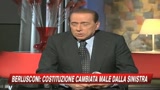Berlusconi: Costituzione cambiata male dalla sinistra
