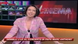 I gemelli di J-Lo al concerto di papà Anthony