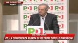 18/02/2009 - L'addio di Veltroni: Pd ha realizato un sogno politico